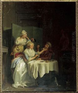 L'ivresse Ou Le Souper. by Louis Leopold Boilly