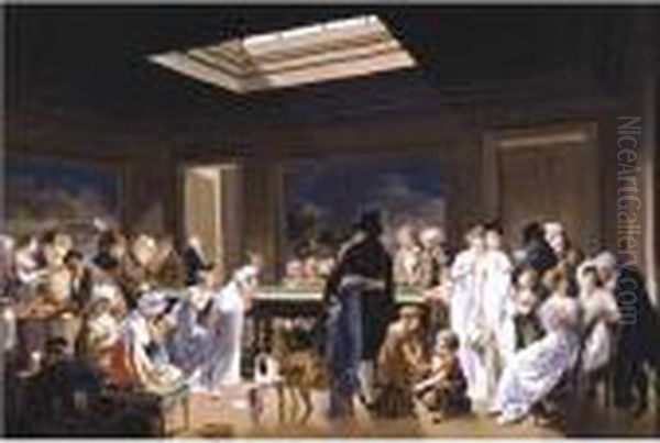 The Billiard Players - view 1