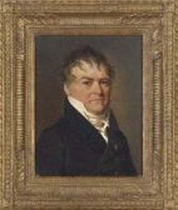 Portrait Of A Gentleman, Bust-length, In A Jacket And Cravat