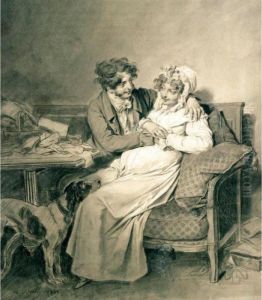 L'heureuse Attente' by Louis Leopold Boilly