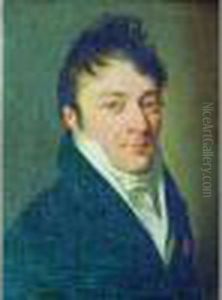  Portrait D'un Homme  by Louis Leopold Boilly