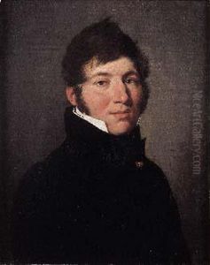 Portrait D'armand Soucanye, Baron De Landevoisin by Louis Leopold Boilly