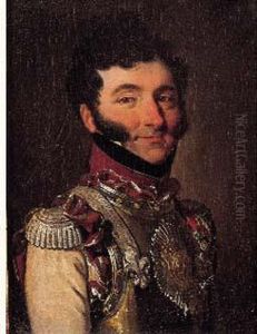 Portrait D'un Officier by Louis Leopold Boilly