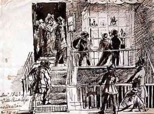 McGills Print Shop Edinburgh by John Harden