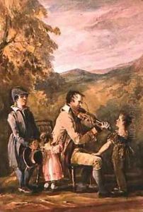 Blind Fiddler by John Harden