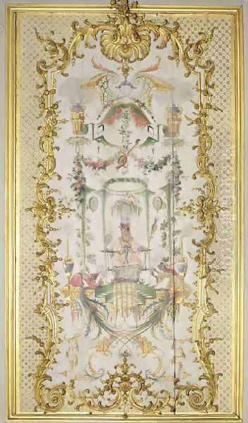 Lady being Perfumed by Monkeys from La Grande Singerie - view 1
