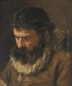 Head Of A Bearded Man