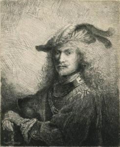 Portrait Of An Officer (self-portrait)