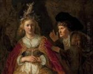 Vertumnus And Pomona by Ferdinand Bol