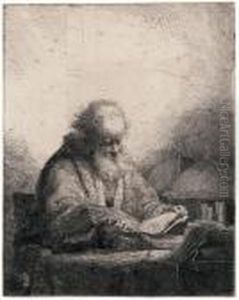The Philosopher by Ferdinand Bol