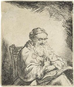 Two Etchings. by Ferdinand Bol