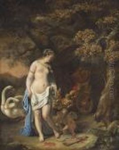 Venus And Cupid by Ferdinand Bol