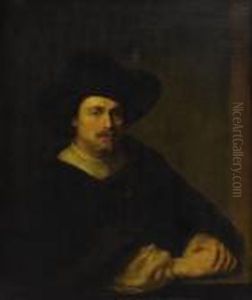 Portrait Of A Man With Hat by Ferdinand Bol