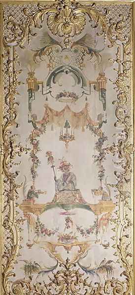 La Grande Singerie Monkey holding a jesters rattle - view 1