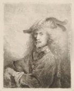 Portrait Of An Officer (self-portrait) by Ferdinand Bol