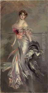 Portrait Of Marthe Regnier by Giovanni Boldini