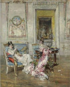 Ladies Of The First Empire by Giovanni Boldini