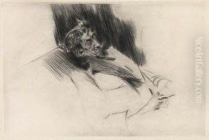 Whistler Alseep by Giovanni Boldini