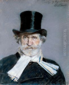 Ritratto Di Verdi by Giovanni Boldini