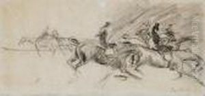 Alle Corse by Giovanni Boldini