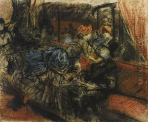 Interno Al Moulin Rouge: The Moulin Rouge by Giovanni Boldini