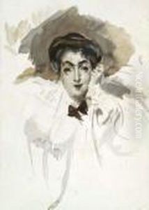 Portrait De Femme by Giovanni Boldini