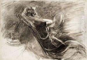 Civetteria Di Convalescente by Giovanni Boldini