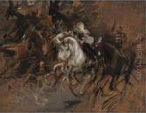 Cavalieri by Giovanni Boldini