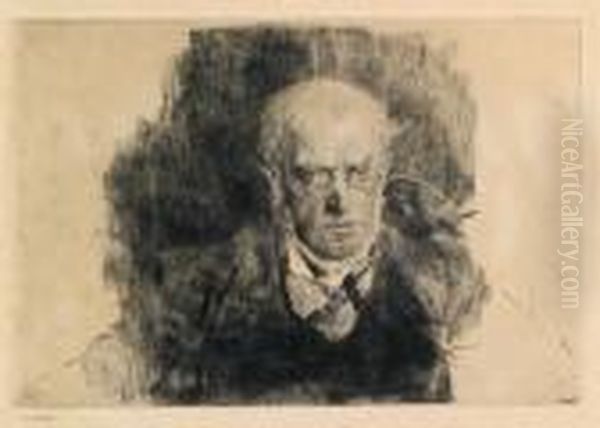 Portrat Von Adolph Menzel - view 1