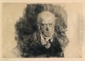 Portrat Von Adolph Menzel by Giovanni Boldini