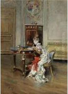The Letter by Giovanni Boldini