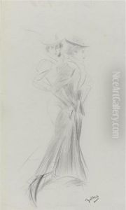 Deux Promeneuses by Giovanni Boldini