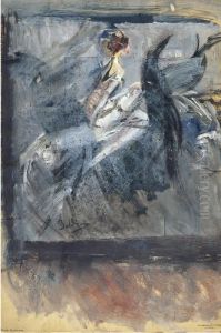 Studio Per Il Ritratto Della Marchesa Casati by Giovanni Boldini