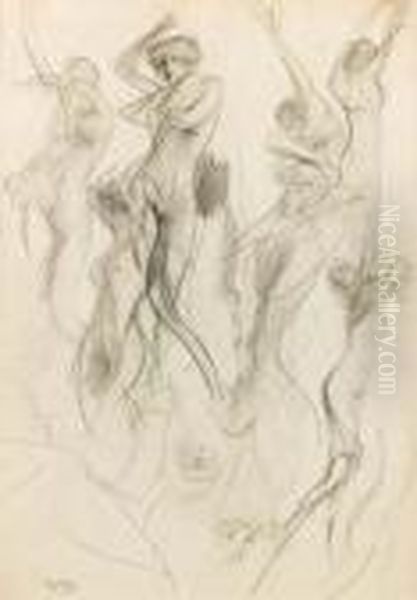 Studio Di Figure Femminili - view 1