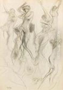 Studio Di Figure Femminili by Giovanni Boldini