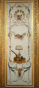 Musical instruments from La Grande Singerie by Christophe Huet