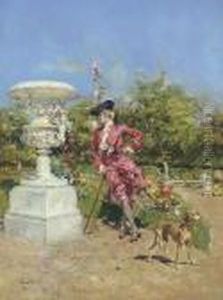 Il Marchesino A Versailles by Giovanni Boldini