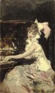 Signora Al Pianoforte by Giovanni Boldini