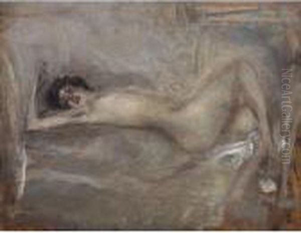 Nudo Di Donna In Grigio (sinfonia In Grigio) - view 1