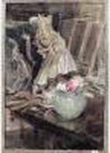 Un Coin De L'atelier Du Boulevard Berthier by Giovanni Boldini