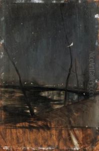 Ponte Sulla Senna by Giovanni Boldini