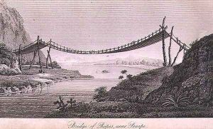 Bridge of Ropes near Penipe by Humboldt, Friedrich Alexander, Baron von