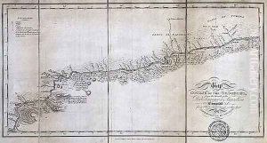 Map of the course of the Oroonoko from the Mouth of the Rio Sinaruco to Angostura by Humboldt, Friedrich Alexander, Baron von