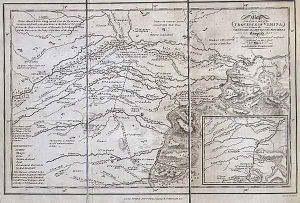 Map of the Eastern part of the Province of Verina between the Oronooko the Abura and the Rio Meta