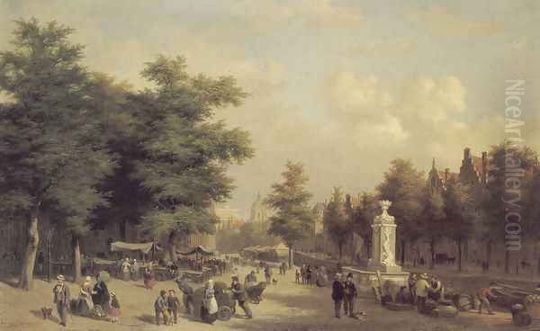 A View of Amsterdam Market - view 1