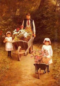 Helping Gardener by Mary Hayllar