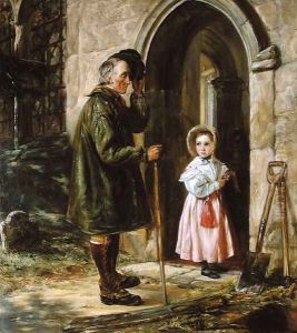 The Contrast Youth and Age by John Callcott Horsley