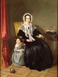 The Reading Lesson by John Callcott Horsley