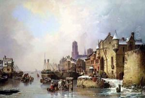 Winter in Konigsberg by Ludwig Hermann