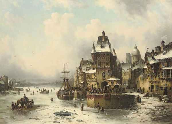 A winter quay - view 1